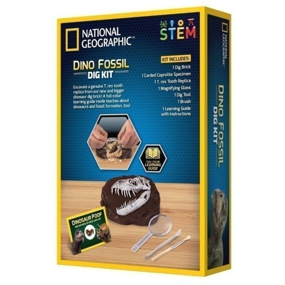 NATIONAL GEOGRAPHIC JM80215 Dinosaur Dig Kit kid’s adventures - Picture 3 of 8